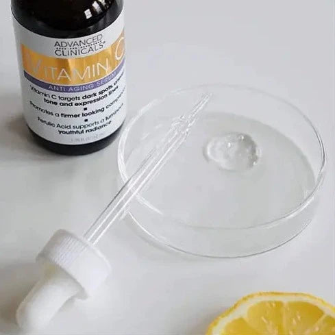 Advanced Clinicals, Vitamin C Anti Aging Serum Online in Qatar at All About Skin Doha