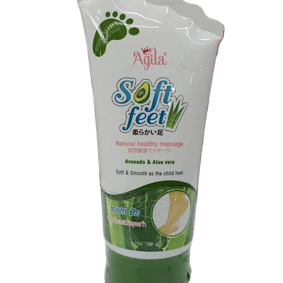 Agila, Soft Feet Avocado & Aloe Vera 120g, all about skin doha, skincare, qatar, beauty, cosmetics, trending, tiktok, snapchat, facebook, instagram, Perfume, reels, hightlights, followers, fyp
