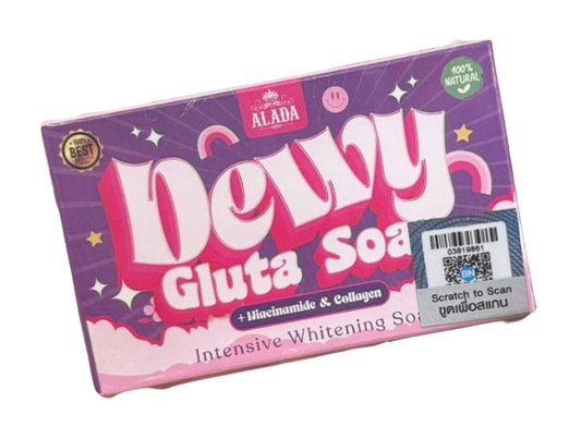 Alada, Dewy Gluta Niacinamide and Collagen Intensive Whitening Soap 70g, all about skin doha, skincare, qatar, beauty, cosmetics, trending, tiktok, snapchat, facebook, instagram, Perfume, reels, hightlights, followers