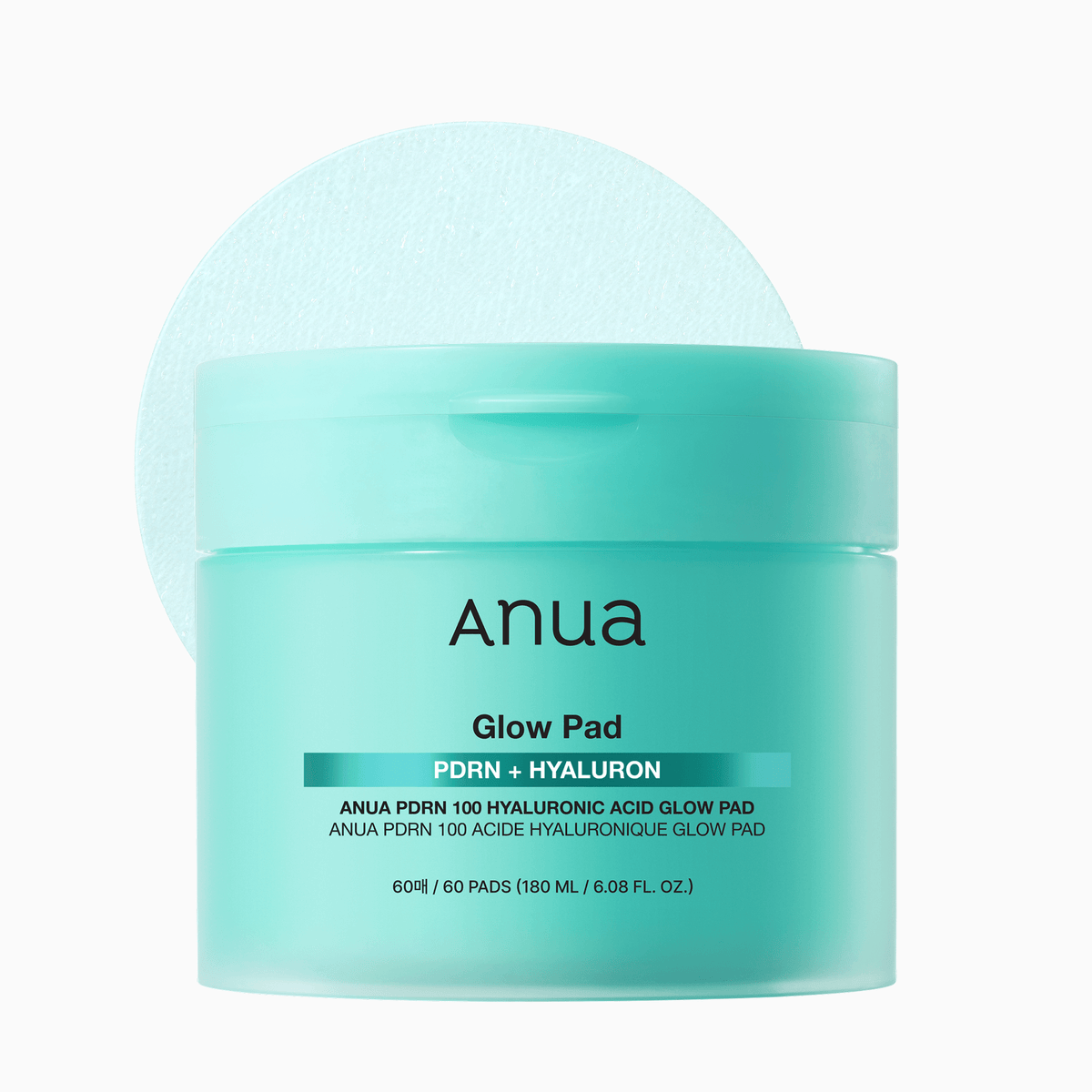 Anua, Glow Pad PDRN+Hyaluron 60pads, all about skin doha, skincare, qatar, beauty, cosmetics, trending, tiktok, snapchat, facebook, instagram, Perfume, reels, hightlights, followers, fyp
