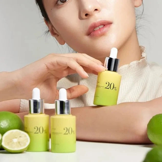 Shop Anua, Green Lemon Vita C Blemish Serum in Qatar