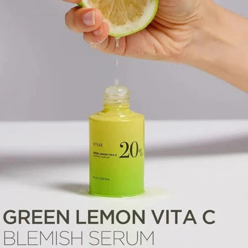Buy Anua, Green Lemon Vita C Blemish Serum 20g Online in Qatar at All About Skin Doha
