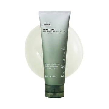 image of Anua, Heartleaf LHA Moisture Peeling Gel 120ml All About Skin Doha Skincare Qatar Beauty Cosmetics Available in Qatar Available in Qatar Store