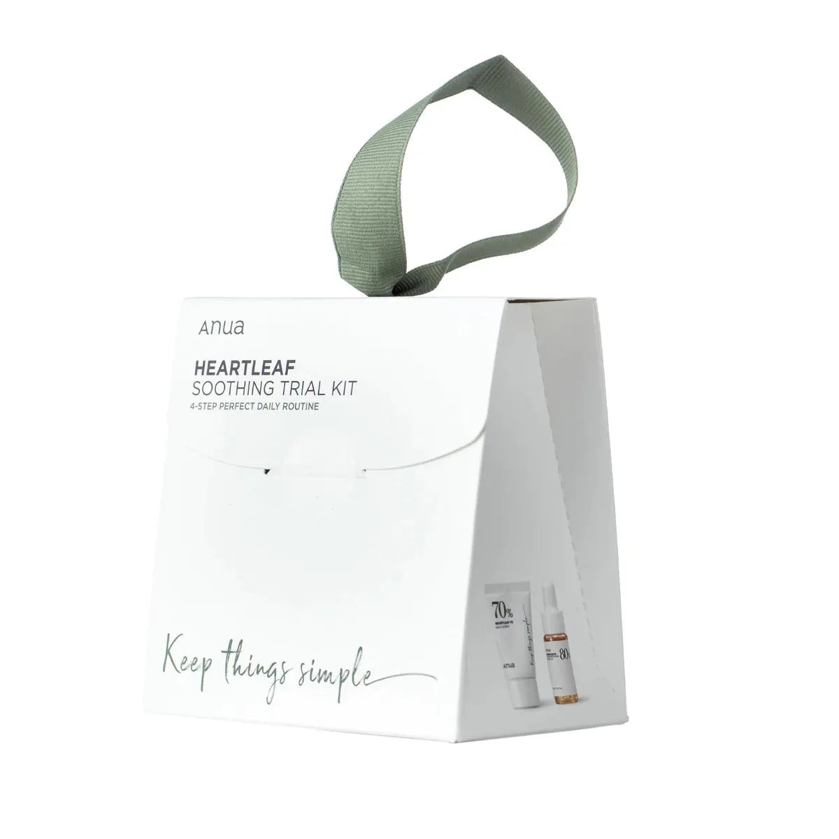 image  of Anua, Heartleaf Soothing Trial Kit 4-Step Perfect Daily Routine