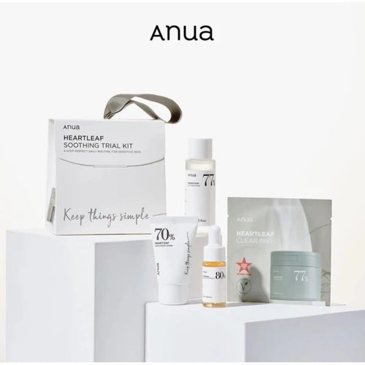 Anua, Heartleaf Soothing Trial Kit 4-Step Perfect Daily Routine price in Qatar
