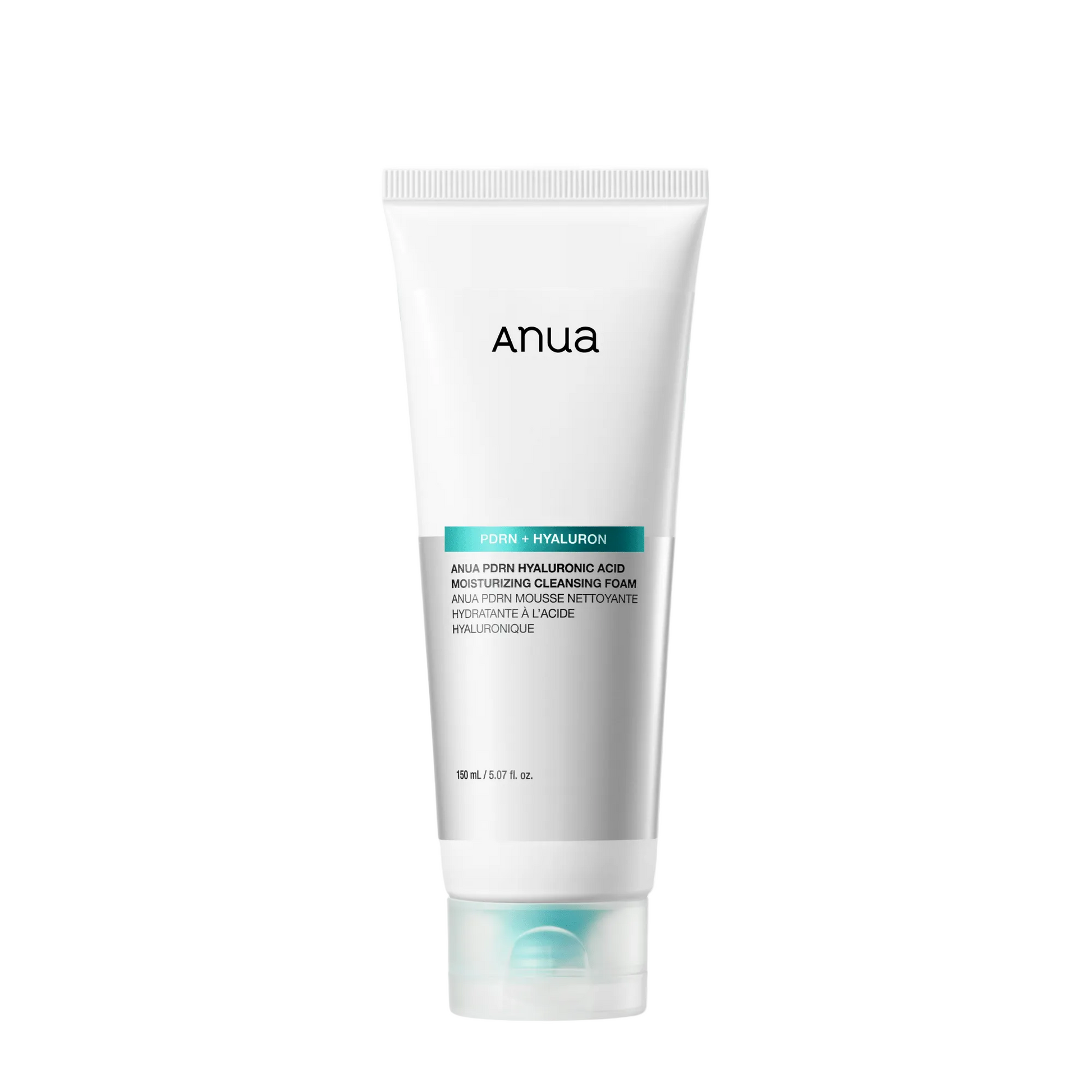 Anua, PDRN Hyaluronic Acid Moisturizing Cleansing Foam 150ml, all about skin doha, skincare, qatar, beauty, cosmetics, trending, tiktok, snapchat, facebook, instagram, Perfume, reels, hightlights, followers, fyp