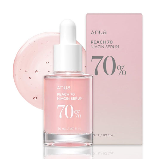 Anua,Peach 70 Niacin Serum 30ml All About Skin Doha Skincare Qatar Beauty Cosmetics Available in Qatar Available in Qatar Store