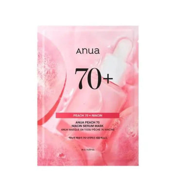 Buy Anua, Peach 70+ Niacin Serum Mask 25ml 1 Sheet online at the best price in Qatar