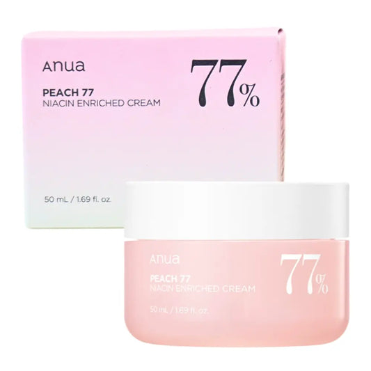 Anua, Peach 77 Niacin Enriched Cream 50ml All About Skin Doha Skincare Qatar Beauty Cosmetics Available in Qatar Available in Qatar Store