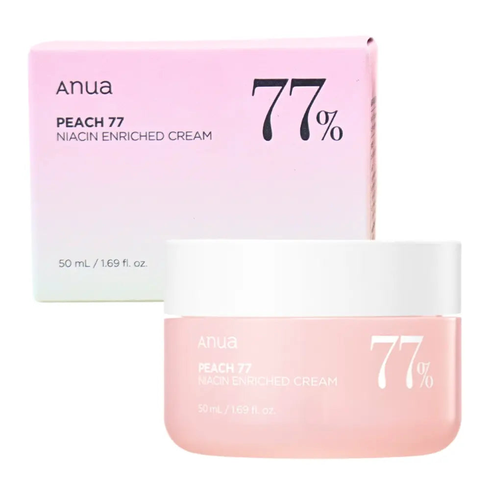 image of Anua, Peach 77 Niacin Enriched Cream 50ml All About Skin Doha Skincare Qatar Beauty Cosmetics Available in Qatar Available in Qatar Store