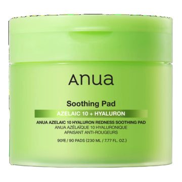 Buy Anua, Soothing Pad Azelaic 10 + Hyaluron 90 Pads online in Qatar
