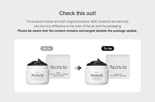 Arencia, Black Tea & Yuzu Rice Mochi Cleanser 120g