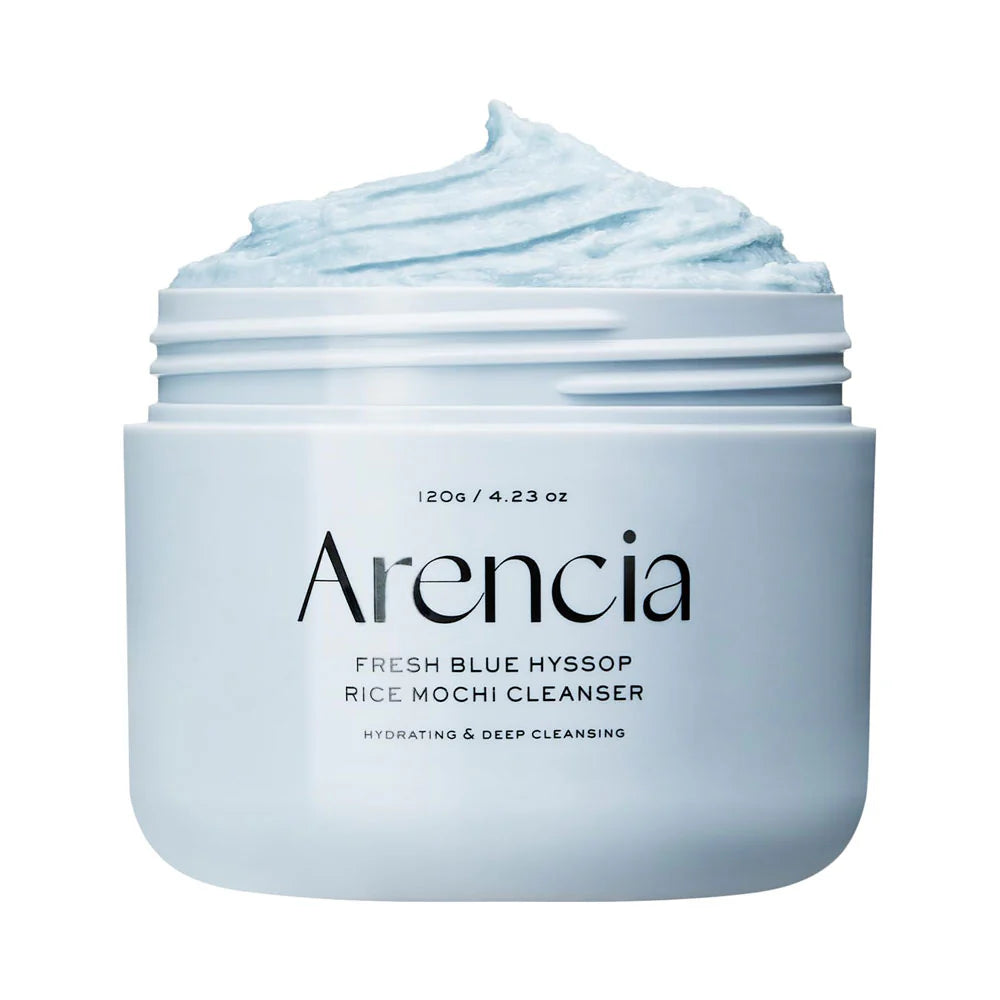 Arencia, Fresh Blue Hyssop Rice Mochi Cleanser 120g