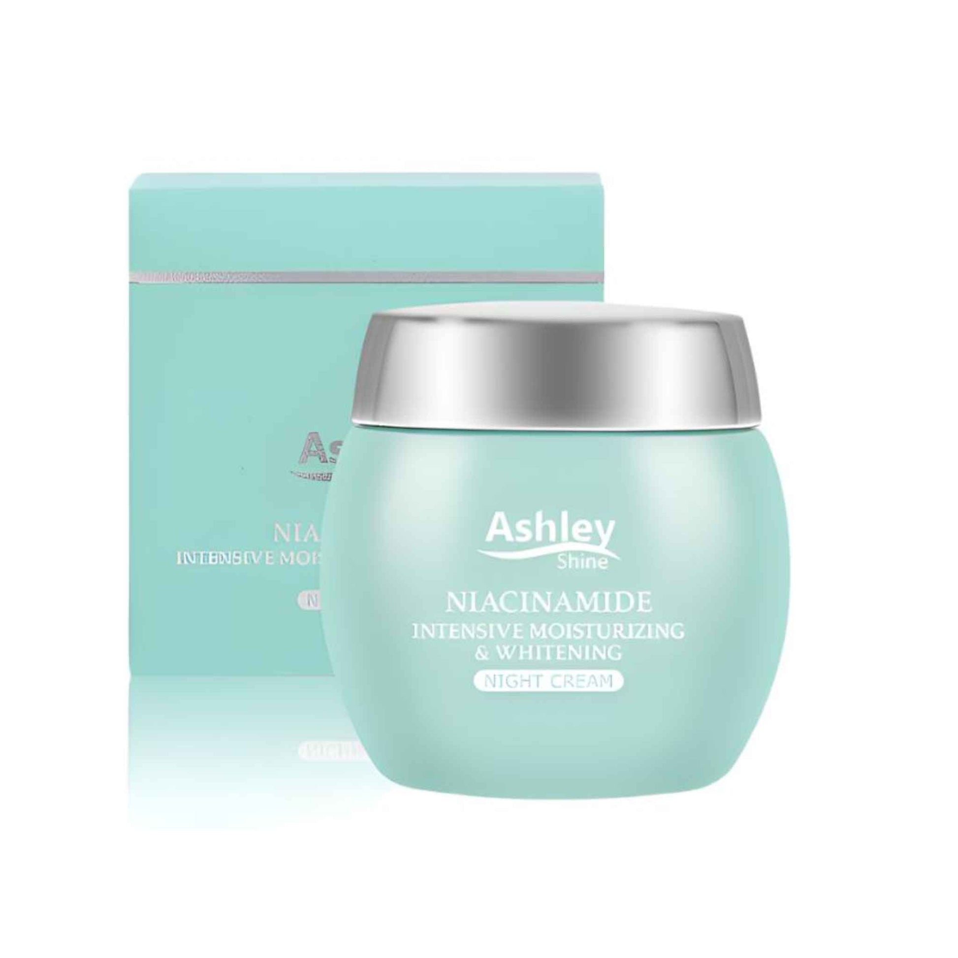 Buy Ashley Shine, Niacinamide Intensive Moisturizing & Whitening Night Cream 50g Online in Qatar