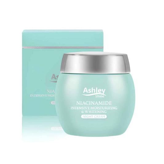 Buy Ashley Shine, Niacinamide Intensive Moisturizing & Whitening Night Cream 50g Online in Qatar