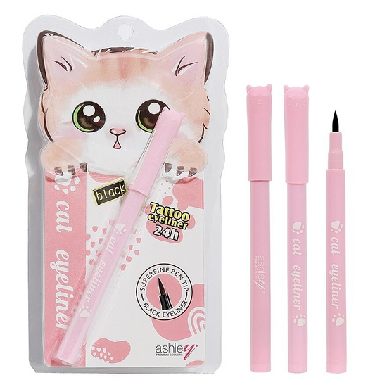 Ashley, Cat Eyeliner Pen 2g, all about skin doha, skincare, qatar, beauty, cosmetics, trending, tiktok, snapchat, facebook, instagram, Perfume, reels, hightlights, followers, fyp