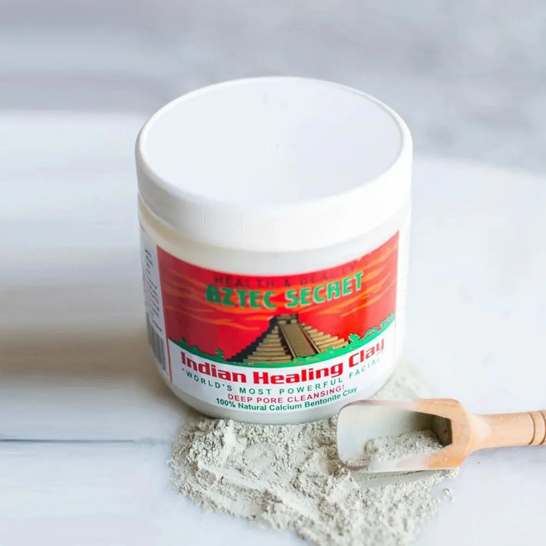 image of Aztec Secret Indian Healing Clay 1lb All About Skin Doha Skincare Qatar Beauty Cosmetics Available in Qatar Available in Qatar Store all about skin doha qatar skincare cosmetics beauty