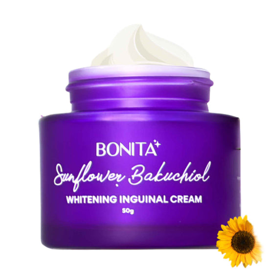 Buy BONITA, Sunflower Bakuchiol Whitening Inguinal Cream 50g online at the best price in Qatar