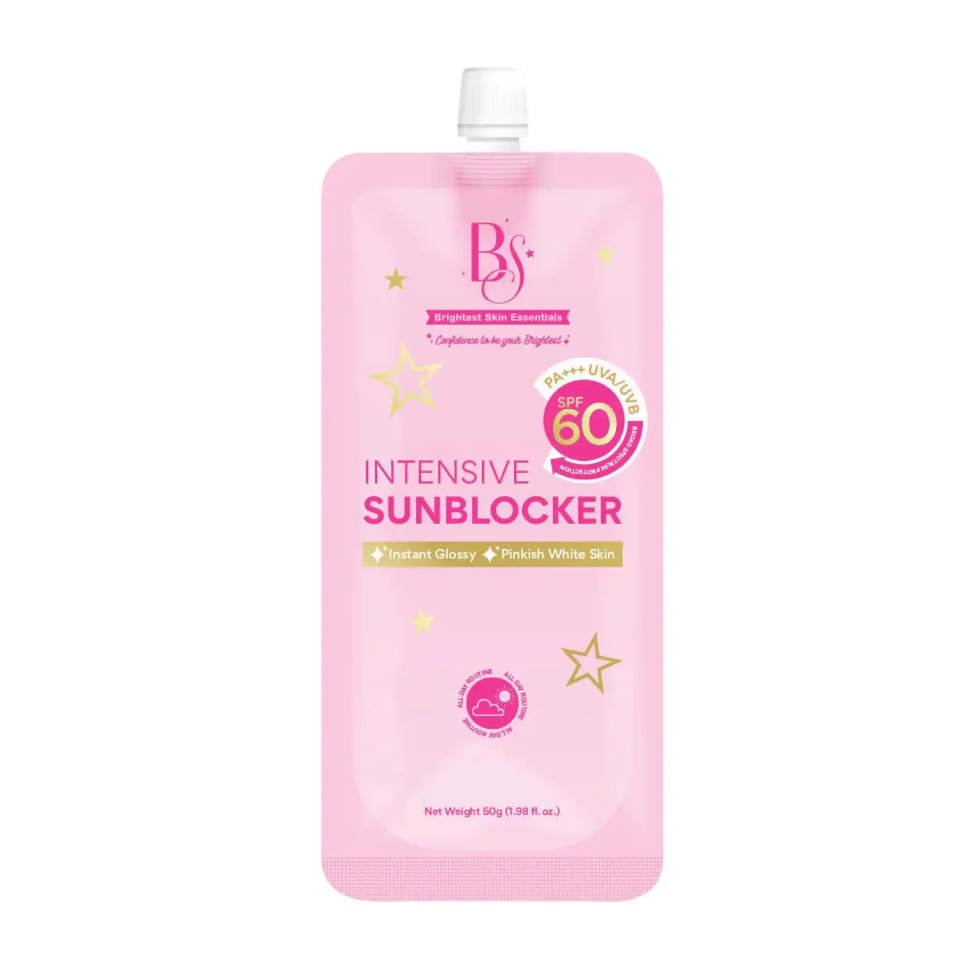 Buy Brightest Skin Essentials, Intensive Sunblocker SPF 60 PA+++UVA/UVB 30g online in Qatar