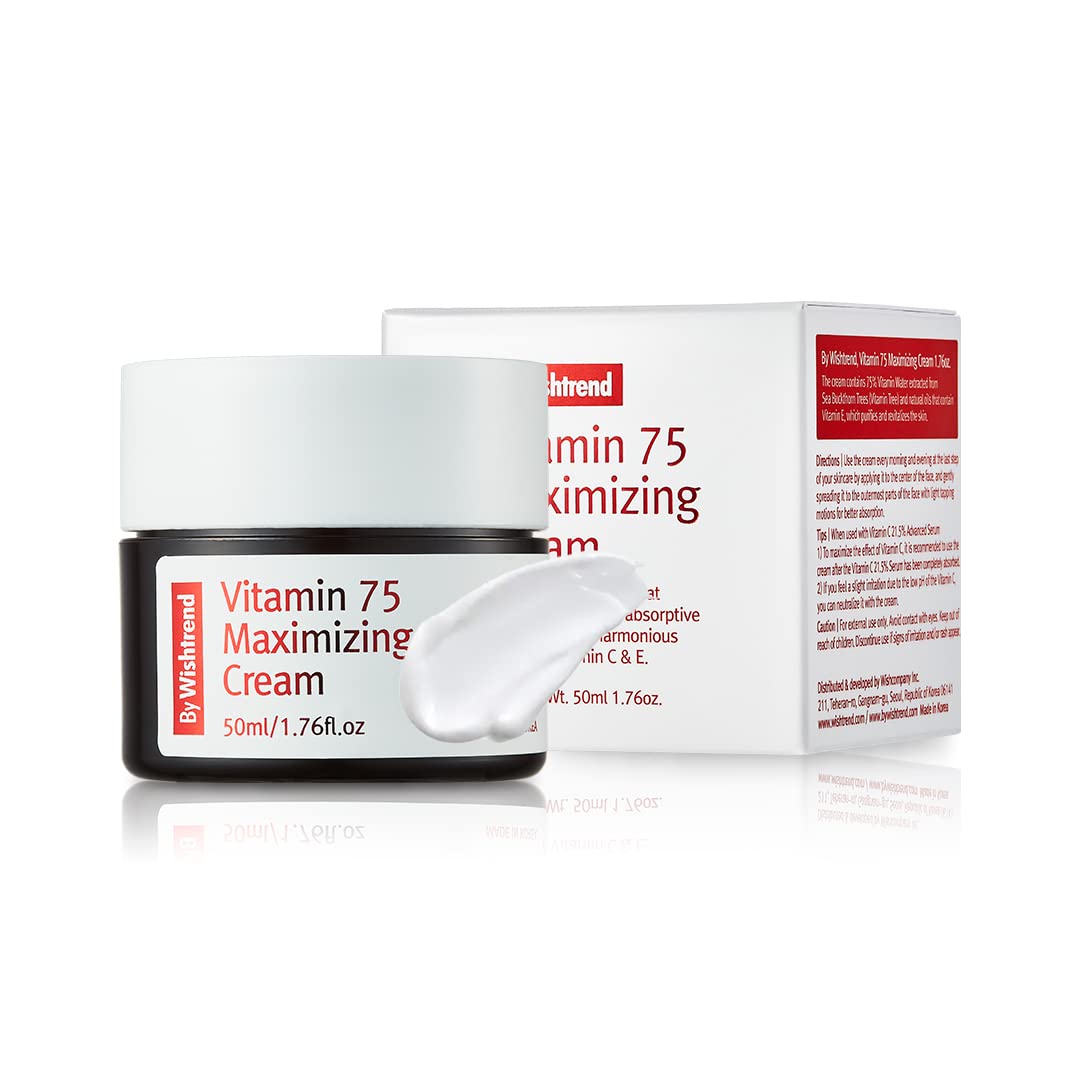 Buy By Wishtrend, Vitamin 75 Maximizing Cream 50g Price Online in Qatar