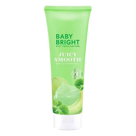 Babyy Bright, Juicy Smooth Bodu Sleeping Mask 250ml, all about skin doha, skincare, qatar, beauty, cosmetics, trending, tiktok, snapchat, facebook, instagram, Perfume, reels, hightlights, followers, fyp