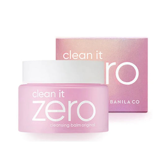 Banila co, Clean it Zero Cleansing Balm Original (Big Size) 180ml All About Skin Doha Skincare Qatar Beauty Cosmetics Available in Qatar Available in Qatar Store all about skin doha qatar skincare cosmetics beauty