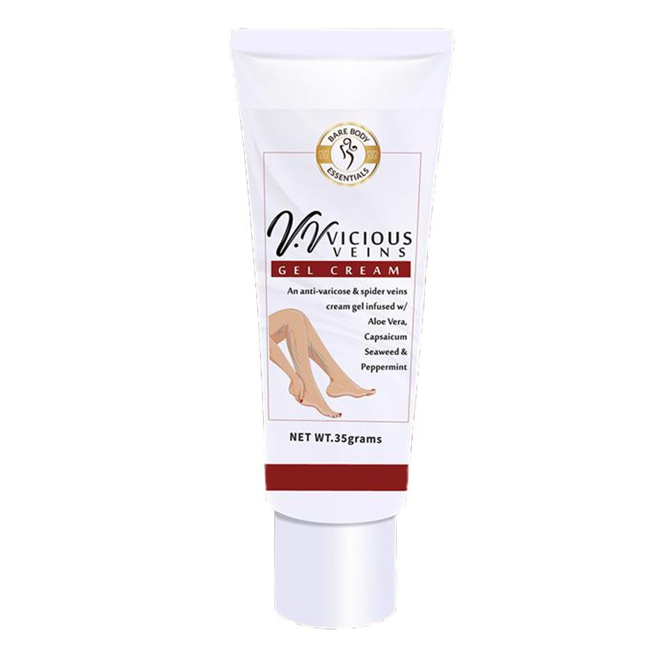 Buy Bare Body Essentials, Vicious Veins Gel Cream 35g Online in Qatar