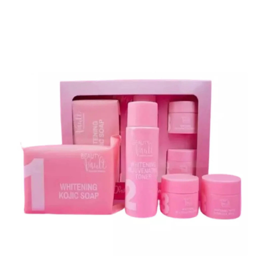 Beauty Vault, Whitening And Maintenance Set all about skin doha, skincare, qatar, beauty, cosmetics, trending, tiktok, snapchat, facebook, instagram