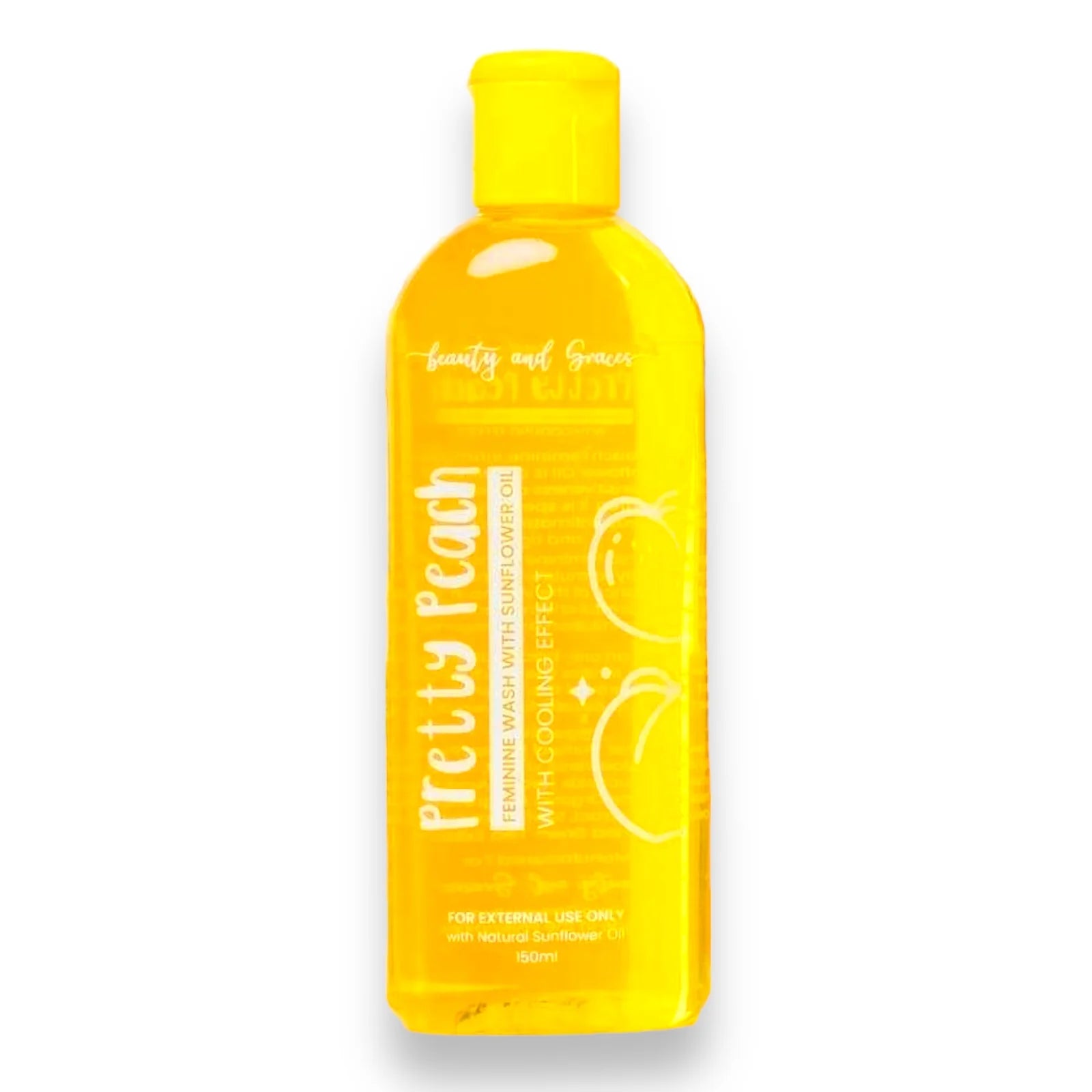 Buy Beauty and Graces, Preety Peach Faminine Wash with Sunflower Oil Online in Qatar
