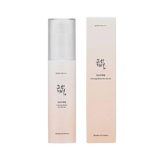 Beauty of Joseon, Ginseng Moist Sun Serum 50ml, all about skin doha, skincare, qatar, beauty, cosmetics, trending, tiktok, snapchat, facebook, instagram, Perfume, reels, hightlights, followers, fyp