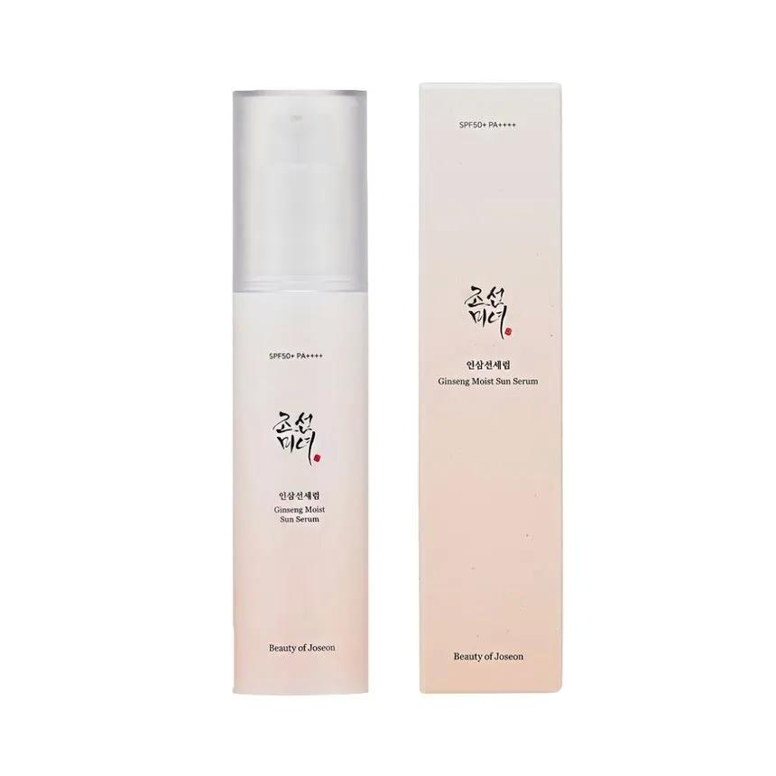 Beauty of Joseon, Ginseng Moist Sun Serum 50ml, all about skin doha, skincare, qatar, beauty, cosmetics, trending, tiktok, snapchat, facebook, instagram, Perfume, reels, hightlights, followers, fyp