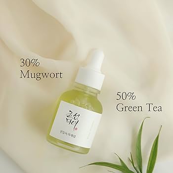 Beauty of Joseon, Calming serum : Green tea + Panthenol 30ml All About Skin Doha Skincare Qatar Beauty Cosmetics Available in Qatar Available in Qatar Store all about skin doha qatar skincare cosmetics beauty