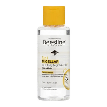 Beesline, 3 In 1 Micellar Cleansing Water Fragrance Free 100Ml, all about skin doha, skincare, qatar, beauty, cosmetics, trending, tiktok, snapchat, facebook, instagram, Perfume, reels, hightlights, followers