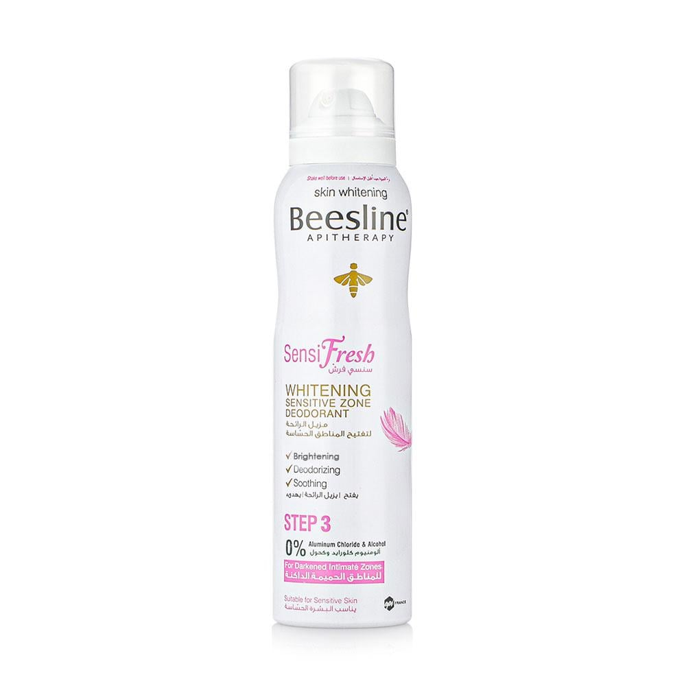 Beesline, Deo Spray Whitening Sensitive Zone 150ml, all about skin doha, skincare, qatar, beauty, cosmetics, trending, tiktok, snapchat, facebook, instagram, Perfume, reels, hightlights, followers
