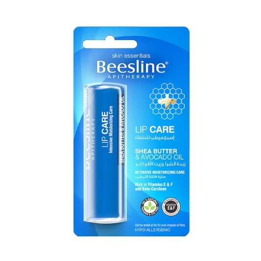 Beesline, Lip Care Shea Butter & Avocado Oil 4g, all about skin doha, skincare, qatar, beauty, cosmetics, trending, tiktok, snapchat, facebook, instagram, Perfume, reels, hightlights, followers