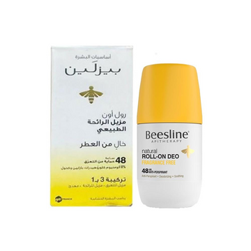 Beesline, Natural Roll-On Deodorant Fragrance Free 50ml, all about skin doha, skincare, qatar, beauty, cosmetics, trending, tiktok, snapchat, facebook, instagram, Perfume, reels, hightlights, followers