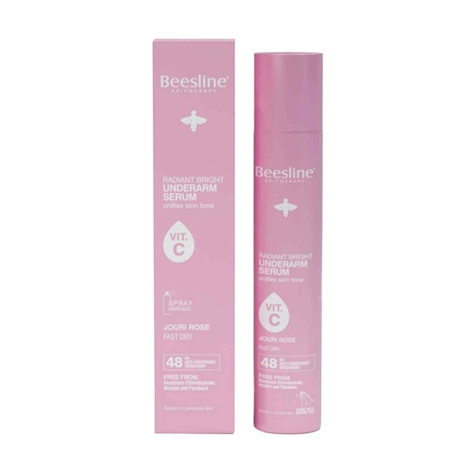 Beesline, Underarm Spray Jouri Rose 150Ml, all about skin doha, skincare, qatar, beauty, cosmetics, trending, tiktok, snapchat, facebook, instagram, Perfume, reels, hightlights, followers