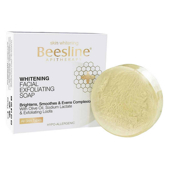 Beesline, Whitening Facial Exfoliating Soap 60Gm, all about skin doha, skincare, qatar, beauty, cosmetics, trending, tiktok, snapchat, facebook, instagram, Perfume, reels, hightlights, followers