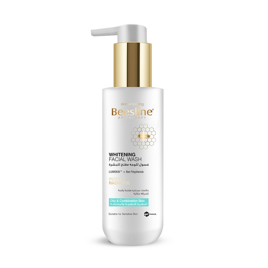Beesline, Whitening Facial Wash 250ml, all about skin doha, skincare, qatar, beauty, cosmetics, trending, tiktok, snapchat, facebook, instagram, Perfume, reels, hightlights, followers
