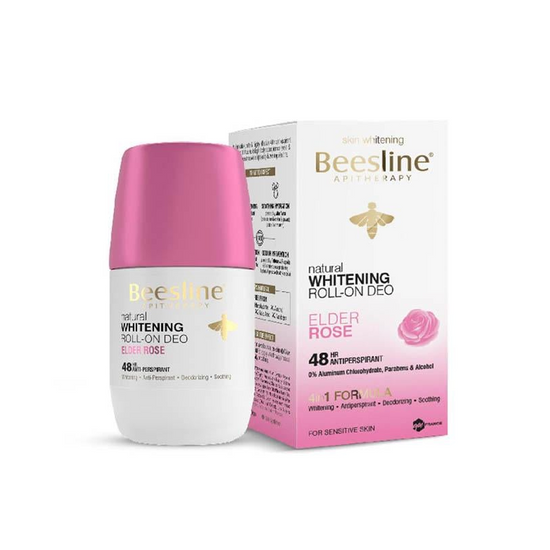 Beesline, Whitening Roll On Deo Elder Rose 50ml, all about skin doha, skincare, qatar, beauty, cosmetics, trending, tiktok, snapchat, facebook, instagram, Perfume, reels, hightlights, followers