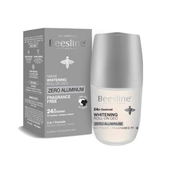 Beesline, Whitening Roll On Deo Zero Aluminum 70ml, all about skin doha, skincare, qatar, beauty, cosmetics, trending, tiktok, snapchat, facebook, instagram, Perfume, reels, hightlights, followers