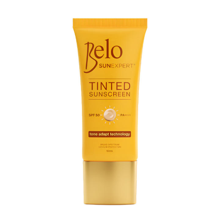 Belo, Tinted Sunscreen SPF50 PA++++, all about skin doha, skincare, qatar, beauty, cosmetics, trending, tiktok, snapchat, facebook, instagram, Perfume, reels, hightlights, followers, fyp