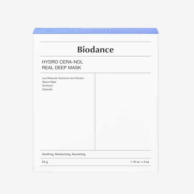 Biodance, Hydro Cera-Nol Real Deep Mask 34g, all about skin doha, skincare, qatar, beauty, cosmetics, trending, tiktok, snapchat, facebook, instagram, Perfume, reels, hightlights, followers