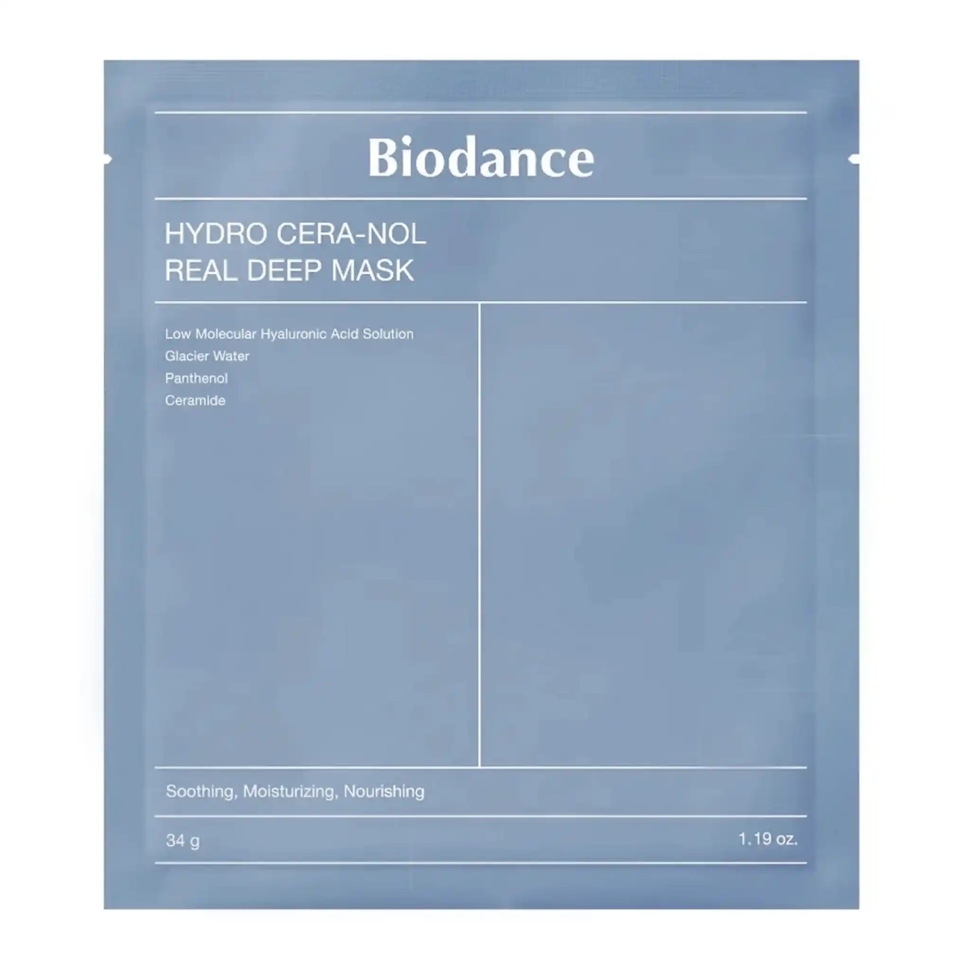 Buy Biodance, Hydro Cera-Nol Real Deep Mask 34g Online in Qatar