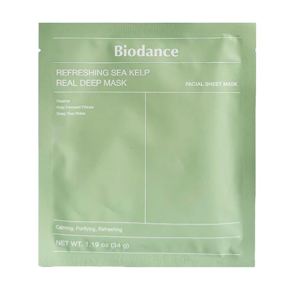 Buy Biodance, Refreshing Sea Kelp Real Deep Mask 1 Sheet Online in Qatar