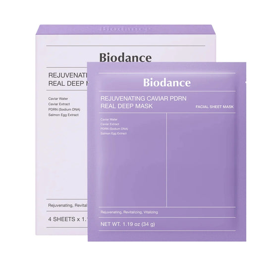 Biodance, Rejuvenating Caviar-PDRN Real Deep Mask 4 Sheets (Per Box)