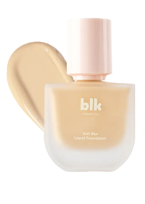 Blk Cosmetics Soft Blur Liquid Foundation 30ml Oat, all about skin doha, skincare, qatar, beauty, cosmetics, trending, tiktok, snapchat, facebook, instagram, Perfume, reels, hightlights, followers, fyp