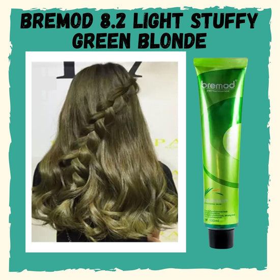 Bremod, SPA Hair Color Light Stuffy Green Blonde 8.2, all about skin doha, skincare, qatar, beauty, cosmetics, trending, tiktok, snapchat, facebook, instagram, Perfume, reels, hightlights, followers