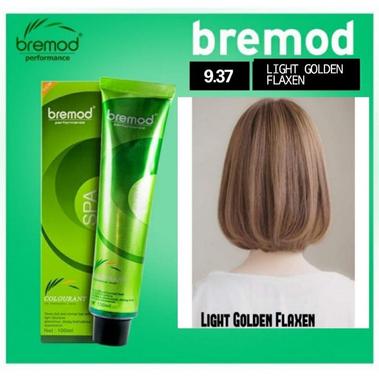 Bremod, SPA Hair Color Light Golden Flaxen 9.37, all about skin doha, skincare, qatar, beauty, cosmetics, trending, tiktok, snapchat, facebook, instagram, Perfume, reels, hightlights, followers