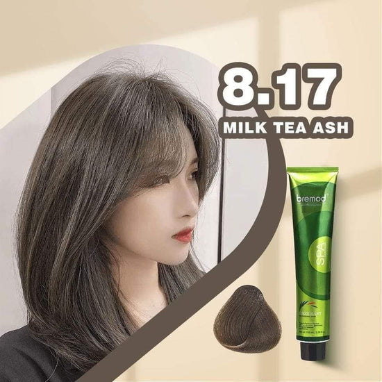 Bremod, SPA Hair Color, Milk Tea Ash 8.17, all about skin doha, skincare, qatar, beauty, cosmetics, trending, tiktok, snapchat, facebook, instagram, Perfume, reels, hightlights, followers, fyp